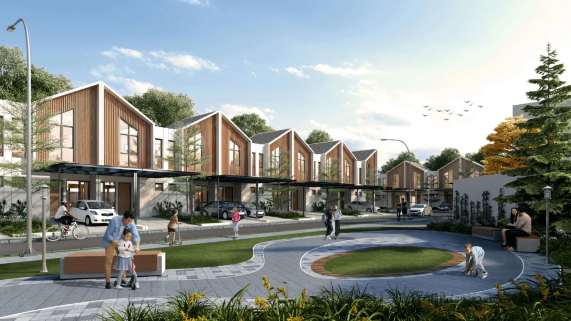 aeroville extension tampak depan